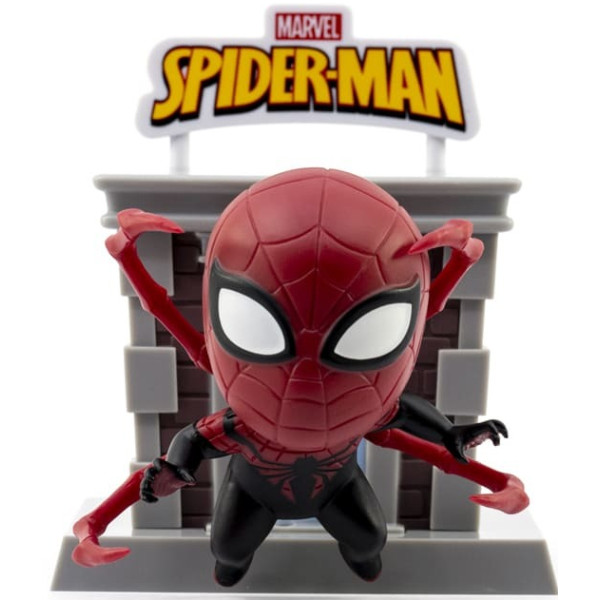 Фото - Ігрова фігурка-сюрприз YUME Spider-Man Tower Series (10142)