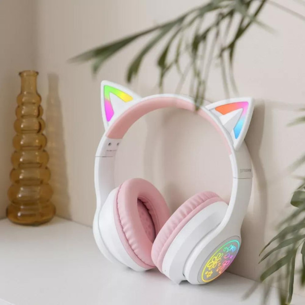Фото - Наушники накладные беспроводные Proove Kids Neko APP Blue/Pink (HPNK0001AP26)