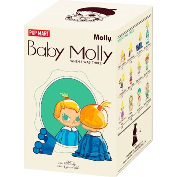 Фото - Игровая фигурка-сюрприз Pop Mart Baby Molly серия WhenIwas Three! (BMWIT-01)