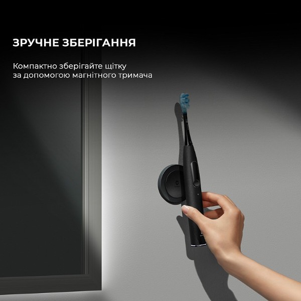 Фото - Зубна щітка електрична Oclean X Ultra 20 Set Black