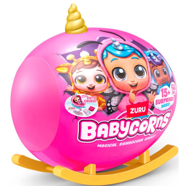 Фото - Кукла-сюрприз набор Babycorns Кукла Жираф (92107D)