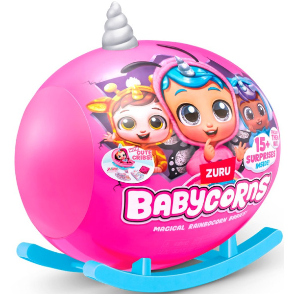 Фото - Кукла-сюрприз набор Babycorns Кукла Слоненок (92107E)