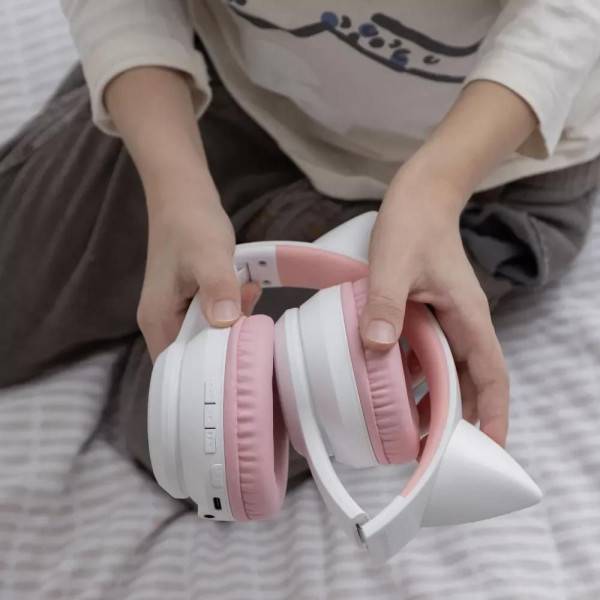 Фото - Наушники накладные беспроводные Proove Kids Neko APP Blue/Pink (HPNK0001AP26)