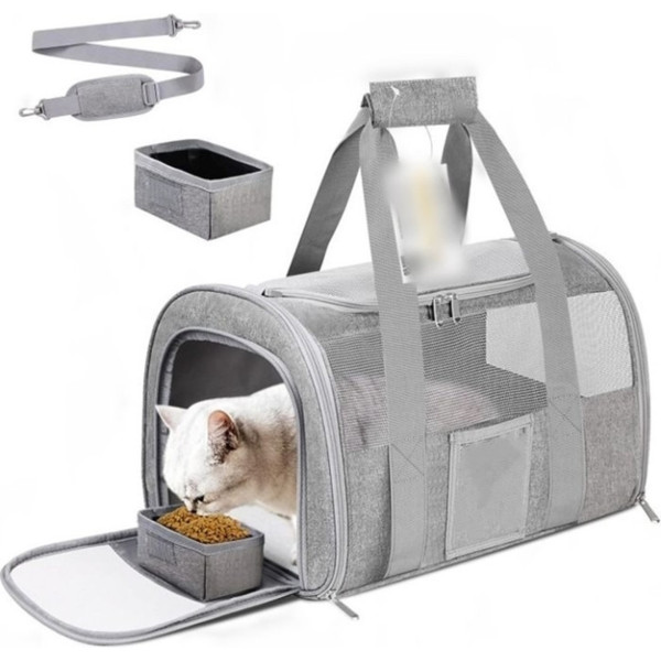Фото - Рюкзак-переноска Infinity Pet Outdoor Travel Cat Carrier Bag APJ039 Grey