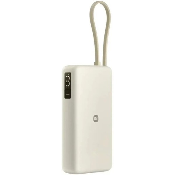 Фото - Батарея мобильная Xiaomi 20000mAh 67W (Integrated Cable) (BHR08O7GL) Oak bark