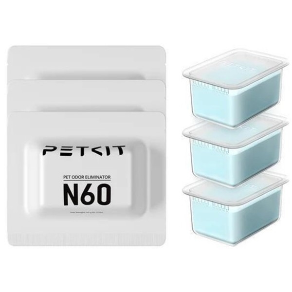 Фото - Нейтралізатор запаху для наповнювача PETKIT Pet Odor Eliminator N60 3 шт. (P9224) Фото - Нейтралізатор запаху для наповнювача PETKIT Pet Odor Eliminator N60 3 шт. (P9224)