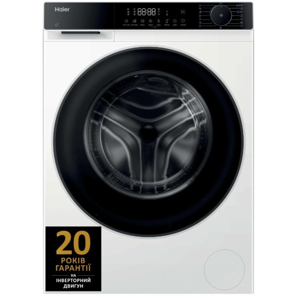 Фото - Комплект техники Haier Стиральная машина с фронтальной загрузкой + Сушильная машина + Комплект креплений для установки в колонну Haier HW80-BP14357TU-S + HD80-D357TU1-UA + HASKWS579