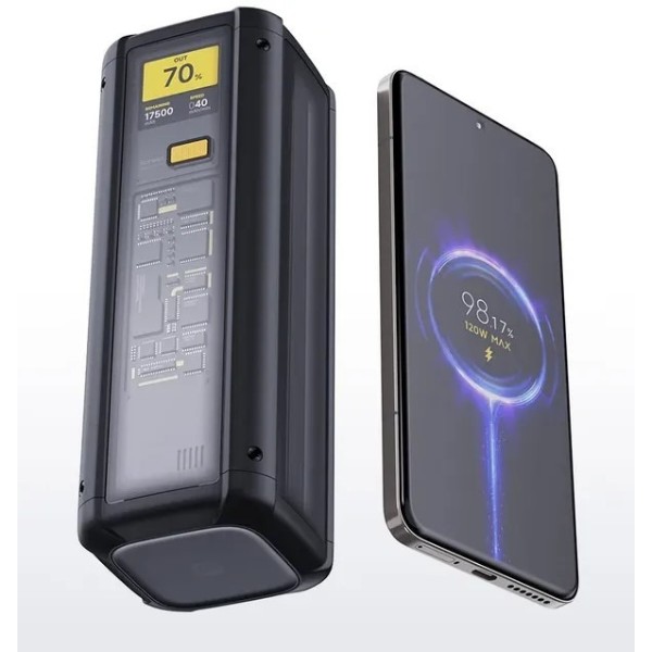 Фото - Батарея мобильная Xiaomi 25000mAh 212W HyperCharge (BHR9970GL) GL Black