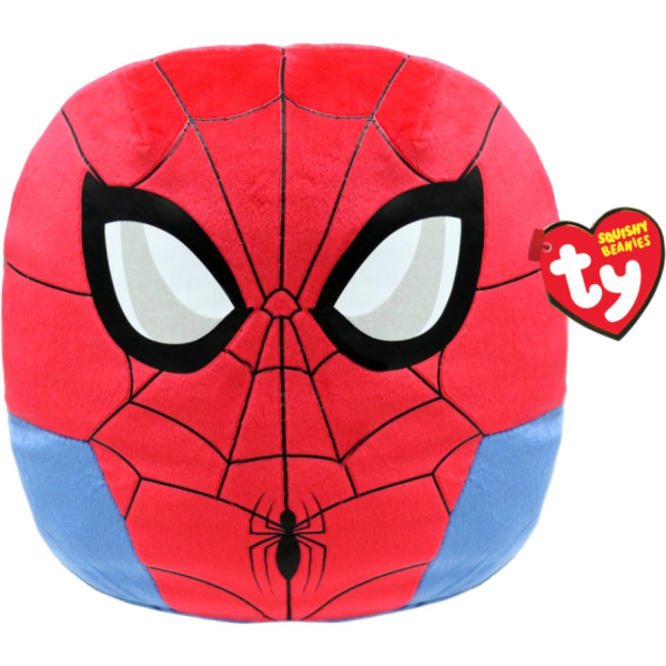 Фото - Мягкая игрушка подушка TY Squish-a-boos SPIDERMAN 20 см (39254)