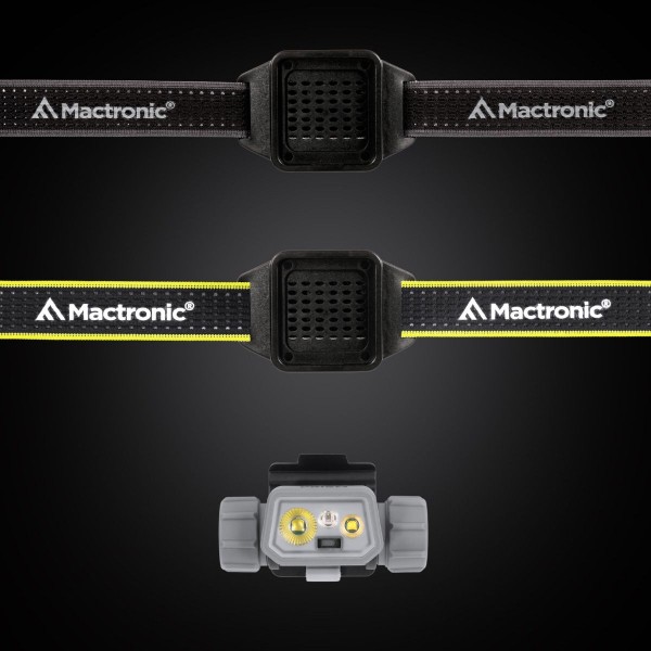 Фото - Фонарь налобный Mactronic Prism (650 Lm) Cool White/RGB LED Recharg Type-C Helmet Kit (THL0141)