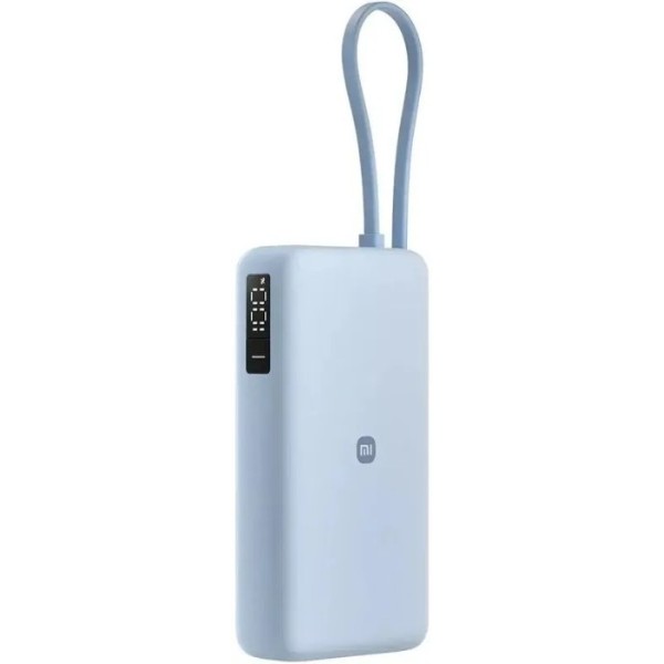Фото - Батарея мобільна Xiaomi 20000mAh 67W (Integrated Cable) (BHR08O8GL) Blue