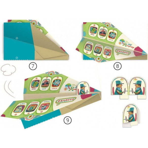 Фото - Набір для виготовлення декору Djeco Літаки (DJ08760DJECOХ)