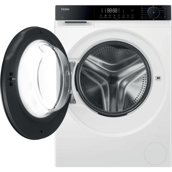 Фото - Комплект техники Haier Стиральная машина с фронтальной загрузкой + Сушильная машина + Комплект креплений для установки в колонну Haier HW80-BP14357TU-S + HD80-D357TU1-UA + HASKWS579