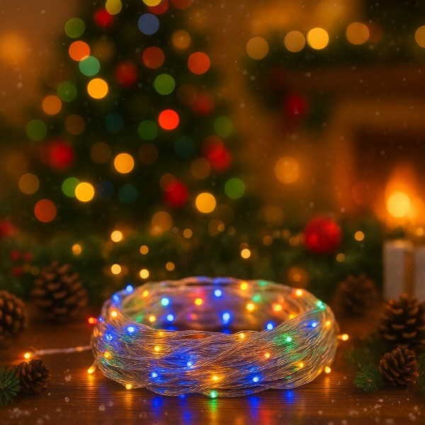 Фото - Гірлянда лінійна Colorway LED 200 20 м кольорова USB (CW-G-200L20UTMC)