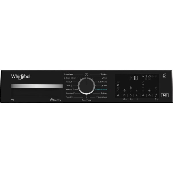 Фото - Комплект техники Whirlpool Стиральная машина с фронтальной загрузкой + Сушильная машина + Комплект креплений для установки в колонну Whirlpool WAM 87WBC UA + WP B9X WBS UA + SKS101 White
