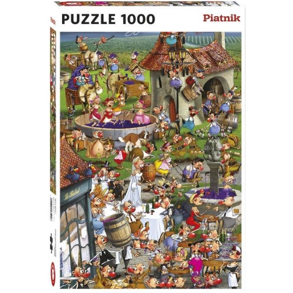 Фото - Пазлы (8+) Piatnik Винная история 1000 эл. (PT-535246)