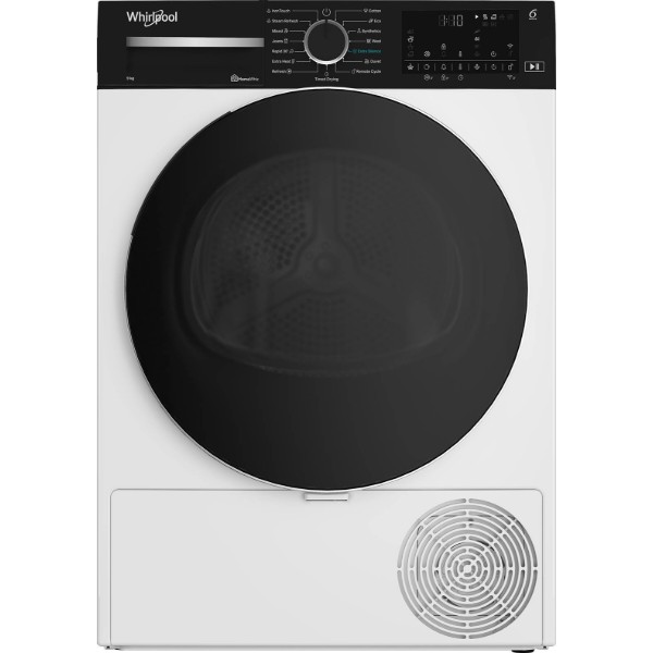 Фото - Комплект техніки Whirlpool Пральна машина з фронтальним завантаженням + Сушильна машина + Комплект кріплень для встановлення в колону Whirlpool WAM 87WBC UA + WP B9X WBS UA + Iniversal Basic Stacking Kit FG (KCL103)