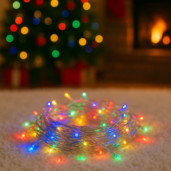 Фото - Гірлянда лінійна Colorway LED 100 10 м кольорова USB (CW-G-100L10UTMC)