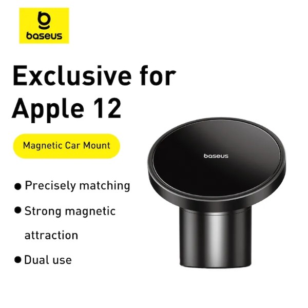 Фото - Автодержатель Baseus NeoGravity Magnetic Car Mount Cluster Black (C40141501113-00)