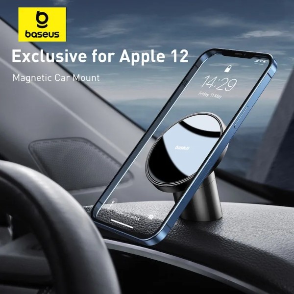Фото - Автодержатель Baseus NeoGravity Magnetic Car Mount Cluster Black (C40141501113-00)