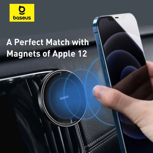 Фото - Автодержатель Baseus NeoGravity Magnetic Car Mount Cluster Black (C40141501113-00)