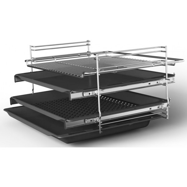 Фото - Комплект техніки Bosch Духова шафа + Варильна поверхня Bosch HBJ559YB6R + PNK6B6P41R