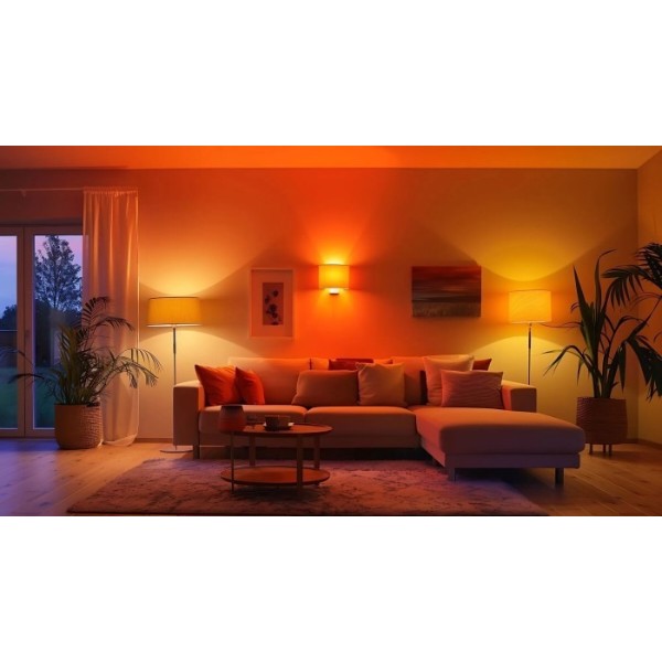 Фото - Умная лампа Xiaomi Smart LED Bulb (White and Color) (BHR9434GL)