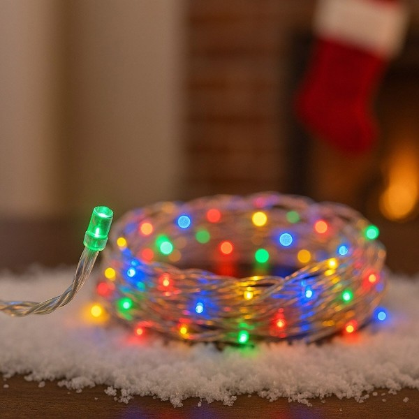Фото - Гірлянда лінійна Colorway LED 100 10 м кольорова USB (CW-G-100L10UTMC)