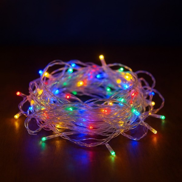 Фото - Гірлянда лінійна Colorway LED 200 20 м кольорова USB (CW-G-200L20UTMC)