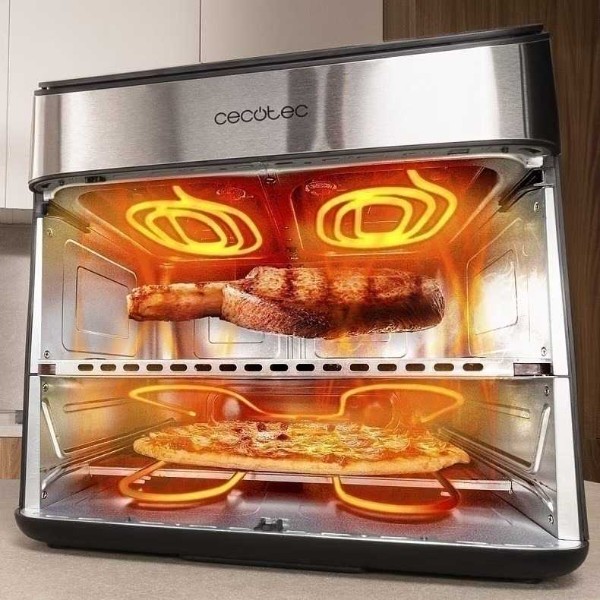 Фото - Мультипіч Cecotec Cecofry FoodCourt 18000 4Pizza+ (A90_EU01_120299)