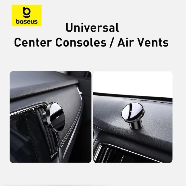 Фото - Автодержатель Baseus NeoGravity Magnetic Car Mount Cluster Black (C40141501113-00)