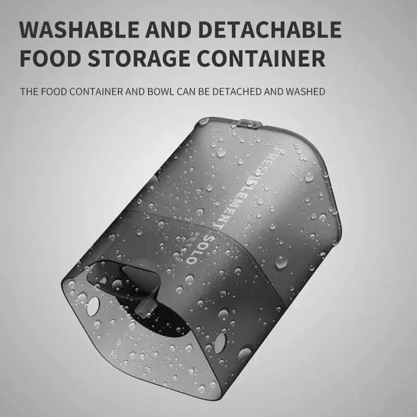 Фото - Смарт-годівниця для тварин PETKIT Fresh Element Solo Grey (P570)