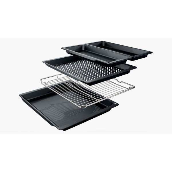 Фото - Комплект техніки Bosch Духова шафа + Варильна поверхня Bosch HJG852YB0T + PNK6B6P41R