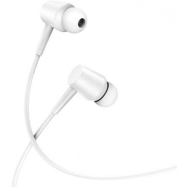Фото - Навушники вкладиші дротові XO EP57 White (XO-EP57-WH)
