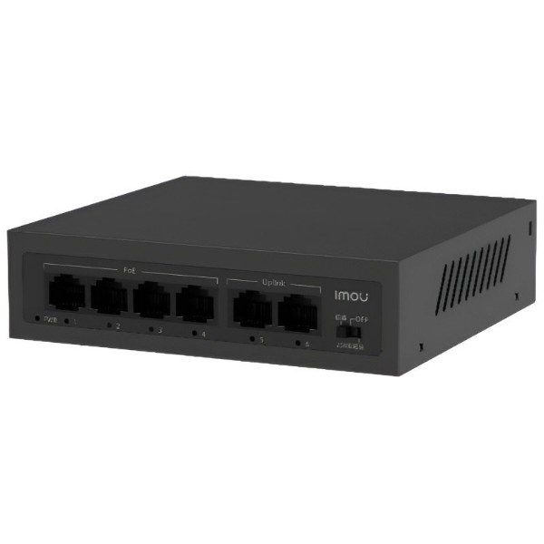Фото - Коммутатор локальної мережі (Switch) Imou SF106P Фото - Коммутатор локальної мережі (Switch) Imou SF106P