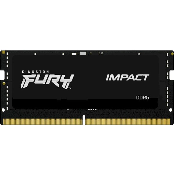 Фото - Пам'ять DDR Kingston Fury Impact DDR5-6000 16GB SODIMM CL38-38-38 1.35V XMP (KF560S38IB-16) Фото - Пам'ять DDR Kingston Fury Impact DDR5-6000 16GB SODIMM CL38-38-38 1.35V XMP (KF560S38IB-16)