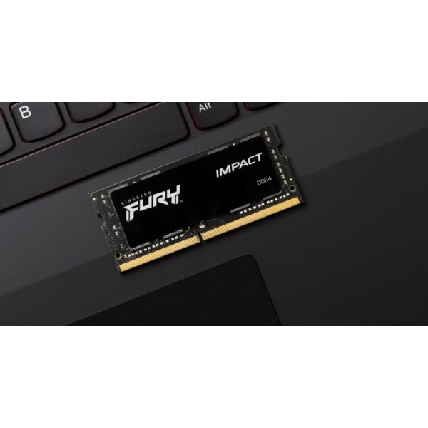 Фото - Пам'ять DDR Kingston DDR4 2/8GB KIT 3200 FURY Impact (KF432S20IBK2/16)