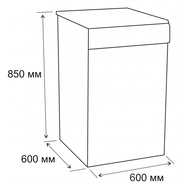 Фото - Плита електрична ELEYUS IMPULS 6008 V WH