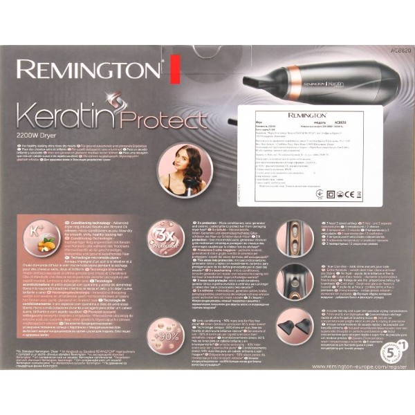 Фото - Фен Remington AC8820 Keratin Protect