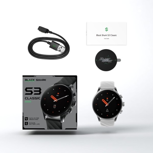 Фото - Смарт-годинник Black Shark S3 Classic BS-W2410 Silver