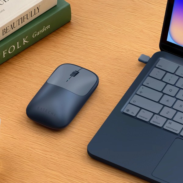 Фото - Миша бездротова Satechi Slim EX Wireless Mouse Indigo (ST-MEXB)