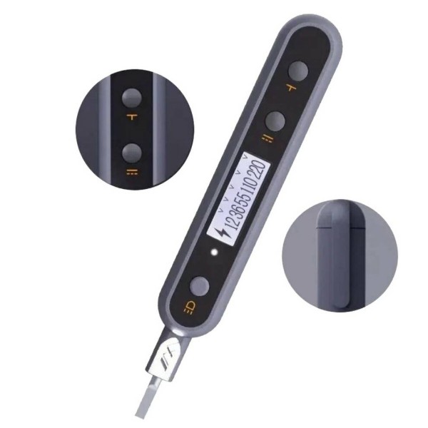 Фото - Індикатор напруги JIMIHOME Digital Display Electric Test Pen Black (JM-G27004)