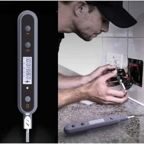 Фото - Індикатор напруги JIMIHOME Digital Display Electric Test Pen Black (JM-G27004)