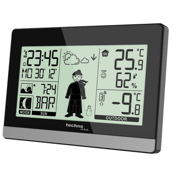Фото - Метеостанція Technoline Black (WS9612)