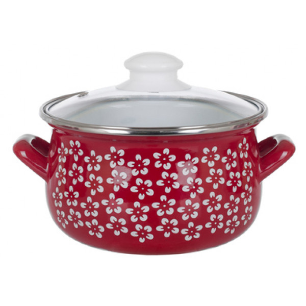 Фото - Каструля Infinity SD 1471 Червона 1.8 л 16 см (6367468)