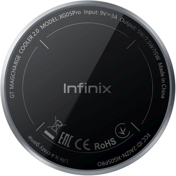 Фото - Смартфон Infinix GT 50 Pro 12/256Gb Black Abyss X6891 + GT Magcharge Cooler 2.0 (XG05 Pro)