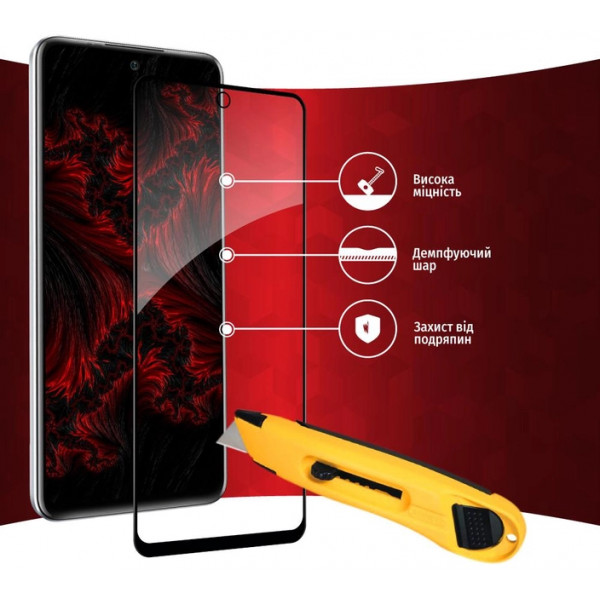 Фото - Захисне скло для смартфону Intaleo Full Glue for Infinix Hot 20S Black (1283126551383)