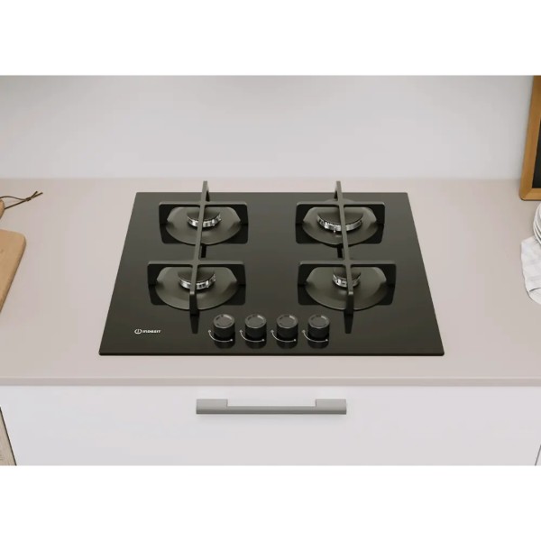 Фото - Варочная панель газовая Indesit ING 61T/BK 1