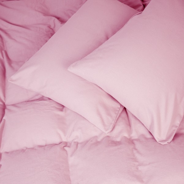 Фото - Простынь двуспальная MirSon Фланель 08 Pink 180x200 см (2200009651489)