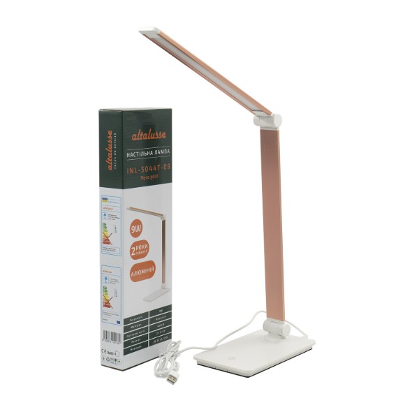 Фото - Настільна лампа Altalusse INL-5044T-09 Rose Gold